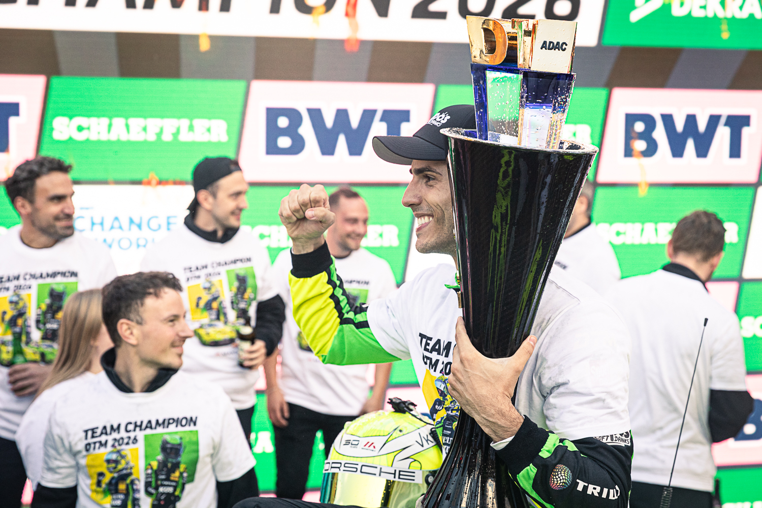 Thomas Preining feiert seinen zweiten DTM-Titel
